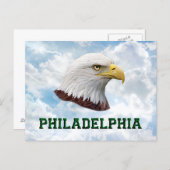 Philly Eagle - Carte postale (Devant / Derrière)