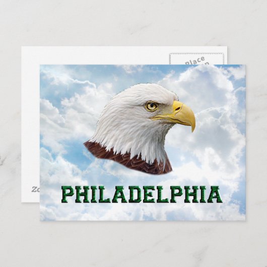 Philly Eagle - Carte postale (Devant / Derrière)