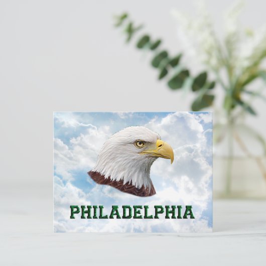Philly Eagle - Postkaart (Staand voorkant)