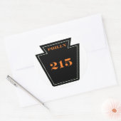 Philly Flyers PA 215 Punk hardcore autocollant (Enveloppe)