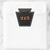 Philly Flyers PA 215 Punk hardcore autocollant (Sac)