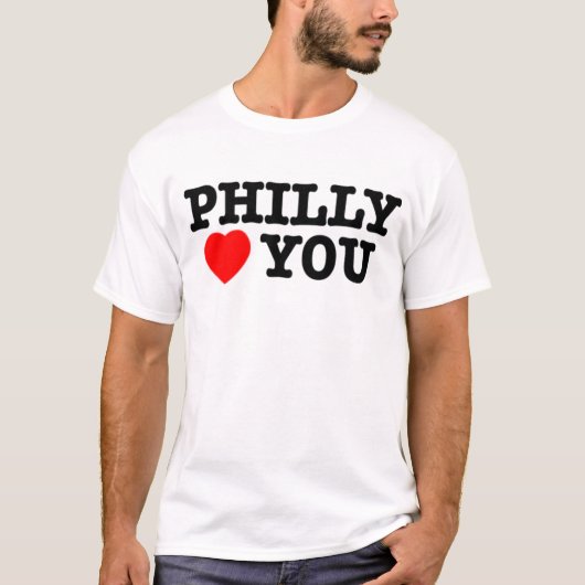 Philly houdt van je t-shirt (Voorkant)