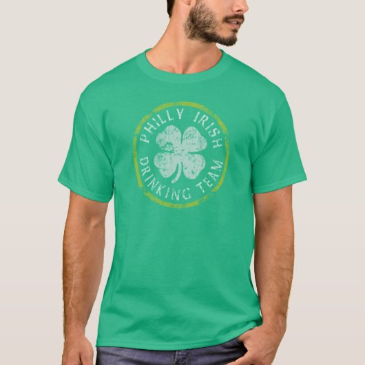Philly Irish Drink Team T-shirt (Voorkant)