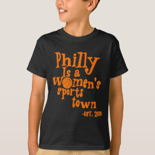 Philly is een sportstad voor vrouwen EST 2030 tren T-shirt