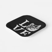 Philly Love Cat Papieren Bordje (Gebogen)