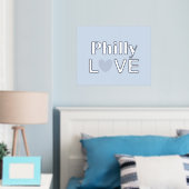Philly Love Folie Afdrukken (Insitu (Slaapkamer))