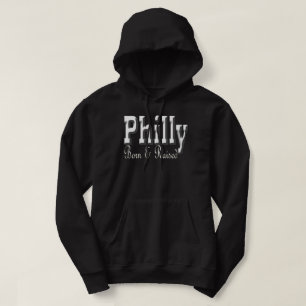 Philly né & élevé sweat - shirt à capuche noir