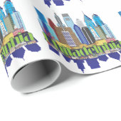 Philly New Icon Cadeaupapier (Rol Hoek)