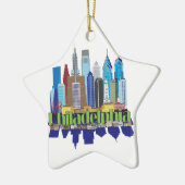 Philly New Icon Keramisch Ornament (Links)