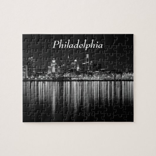 Philly night b/w legpuzzel (Horizontaal)