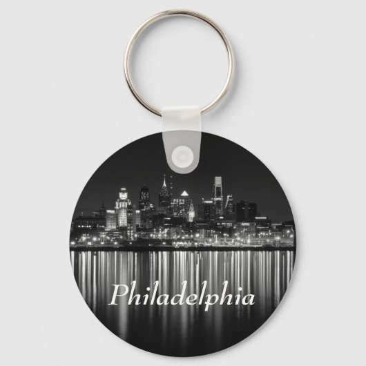 Philly night b/w sleutelhanger (Voorkant)