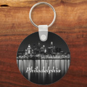 Philly night b/w sleutelhanger (Voorkant)