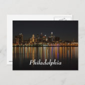 Philly night briefkaart (Voorkant / Achterkant)