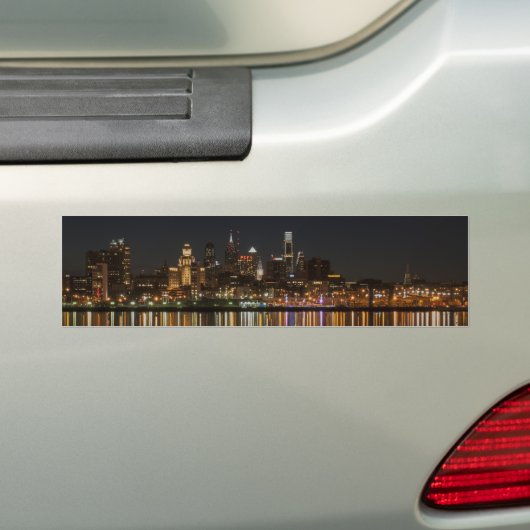 Philly night bumpersticker (Op auto)