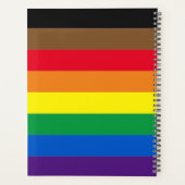 Philly Pride diversité drapeau arc-en-ciel (Dos)