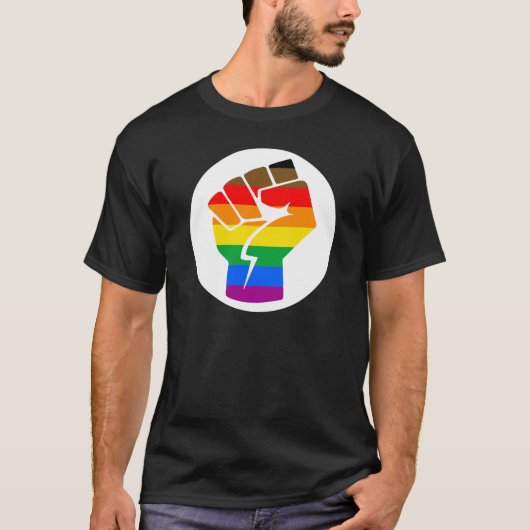 Philly Pride Fist T-shirt (Voorkant)