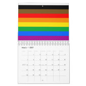 Philly Rainbow Pride Flag Kalender (Mar 2027)