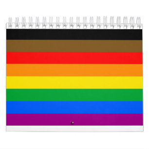 Philly Rainbow Pride Flag Kalender