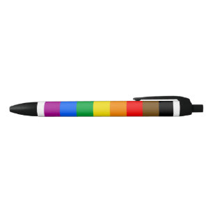 Philly Rainbow Pride Flag Zwarte Inkt Pen