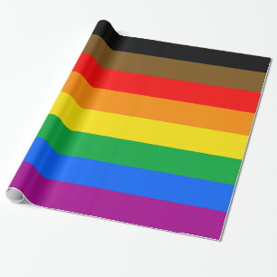 Philly Regenboog Pride Vlag Cadeaupapier