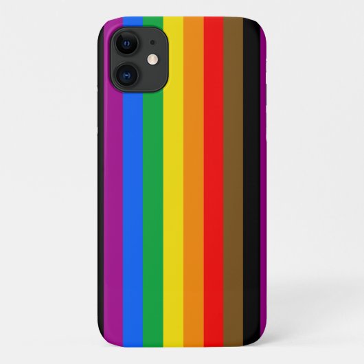 Philly Regenboog Pride Vlag Case-Mate iPhone Case (Achterkant)