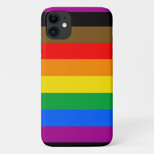 Philly Regenboog Pride Vlag iPhone 11 Hoesje