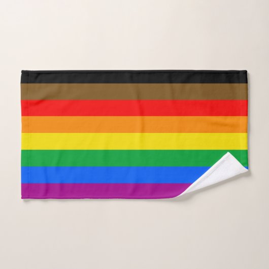 Philly Regenboog Pride Vlag Handdoek (Handdoek)