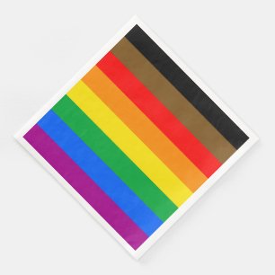 Philly Regenboog Pride Vlag Servet