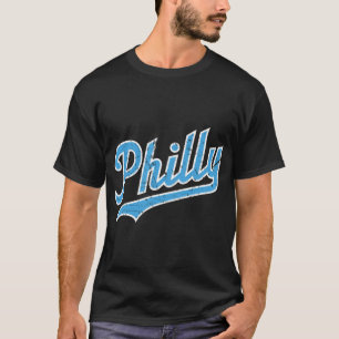 Philly Script - Bourgondië T-shirt