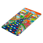 Philly Skyline 4 x 6 flexibele magneet (Linkerzijde)