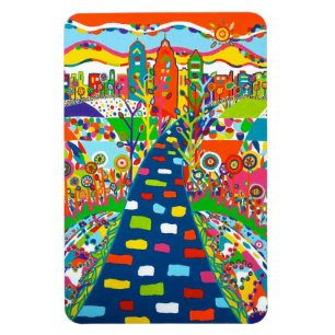 Philly Skyline 4 x 6 Magnet flexible