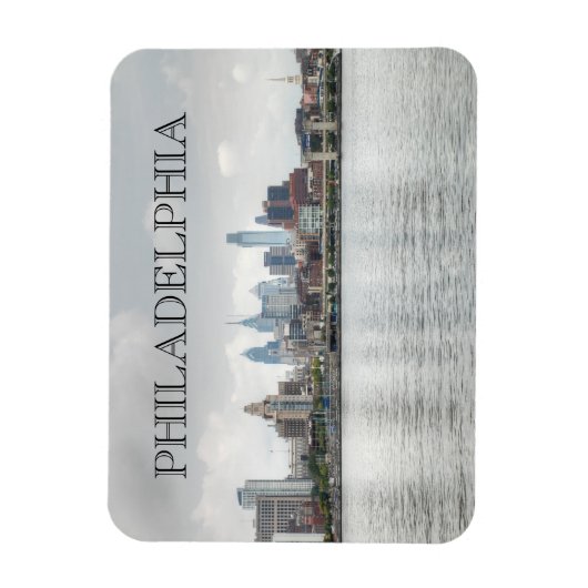 Philly skyline magneet (Verticaal)