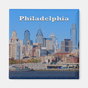 Philly Skyline Magnet Magneet