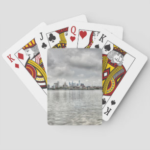 Philly skyline pokerkaarten