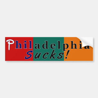 Philly Sucks Bumpersticker