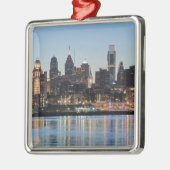 Philly sunset metalen ornament (Links)