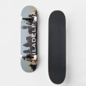 Philly sunset skateboard (Voorkant)