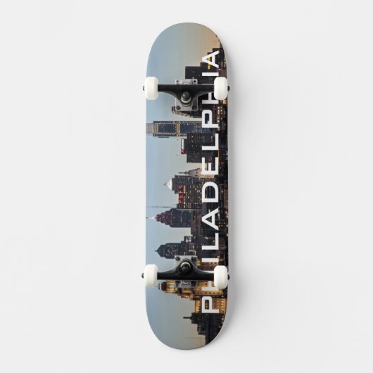 Philly sunset skateboard (Voorkant)