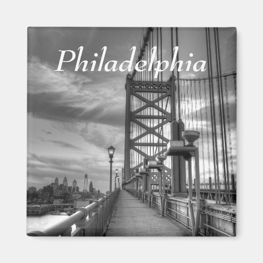 Philly van de brug magneet (Voorkant)
