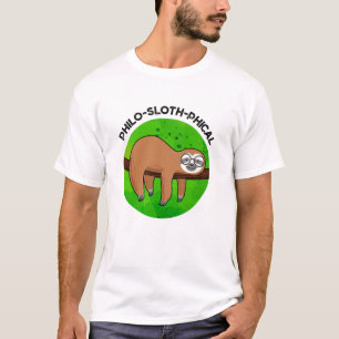 Philo-sloth-graphic Funny Animal Sloth Pun T-shirt