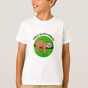 Philo-sloth-graphic Funny Animal Sloth Pun T-shirt
