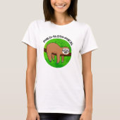 Philo-sloth-graphic Funny Animal Sloth Pun T-shirt (Voorkant)