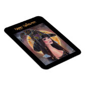 Philomena Halloween magnet spooky heks van Renee Magneet (Rechterzijde)