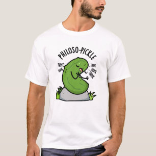 Philoso-pickle Grappige Pickle T-shirt