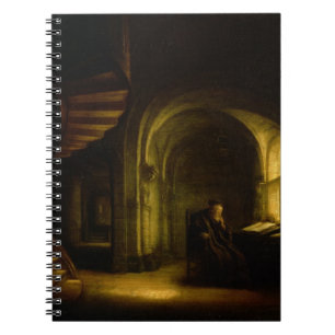 Philosophe avec un livre ouvert, 1625-7 (huile sur