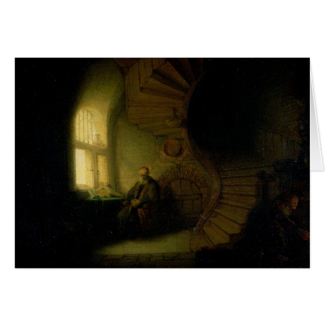 Philosophe dans la méditation, 1632 (Devant horizontal)