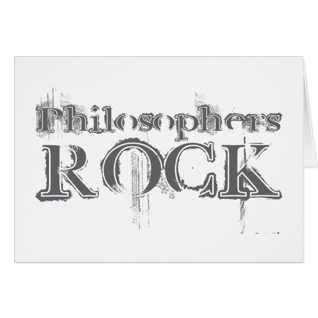 Philosophers Rock (Voorkant Horizontaal)