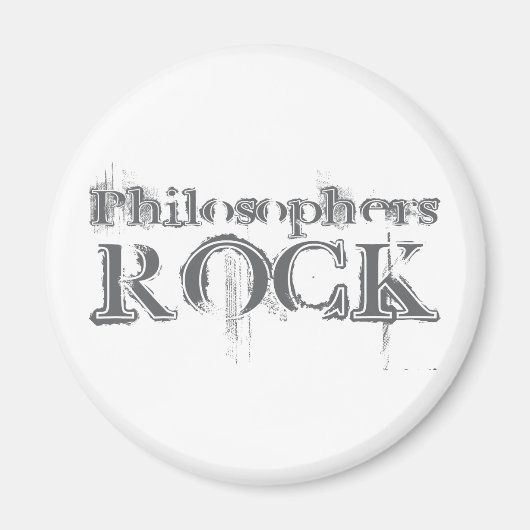 Philosophers Rock Magneet (Voorkant)