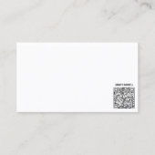 PHILOSOPHIE Carte de visite minimaliste (Devant)