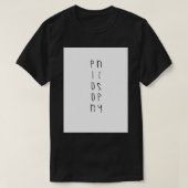 Philosophie Classique TShirt (Design devant)